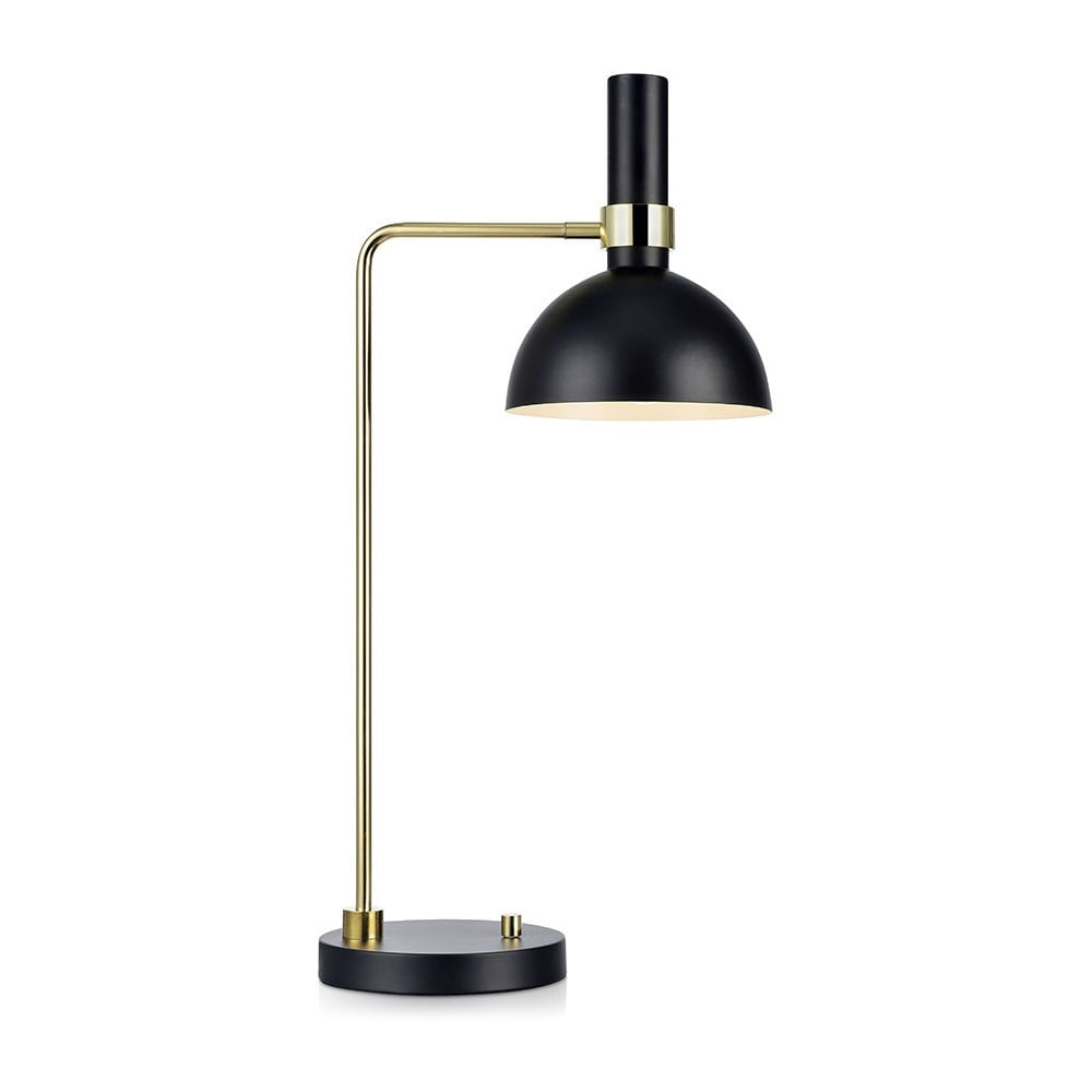 E-shop Stolová lampa v čierno-zlatej farbe Markslöjd Larry