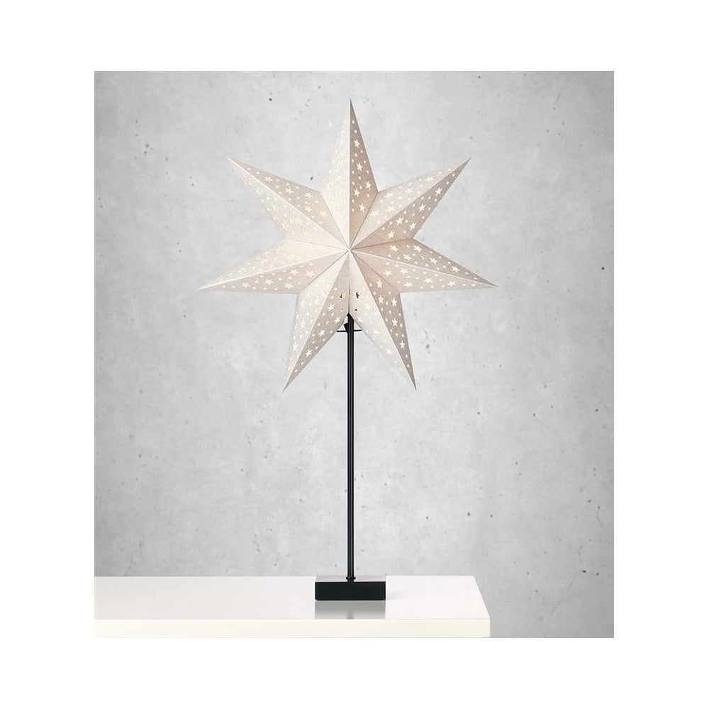 E-shop Svetelná dekorácia v tvare hviezdy Markslöjd Solvalla Shine, výška 69 cm