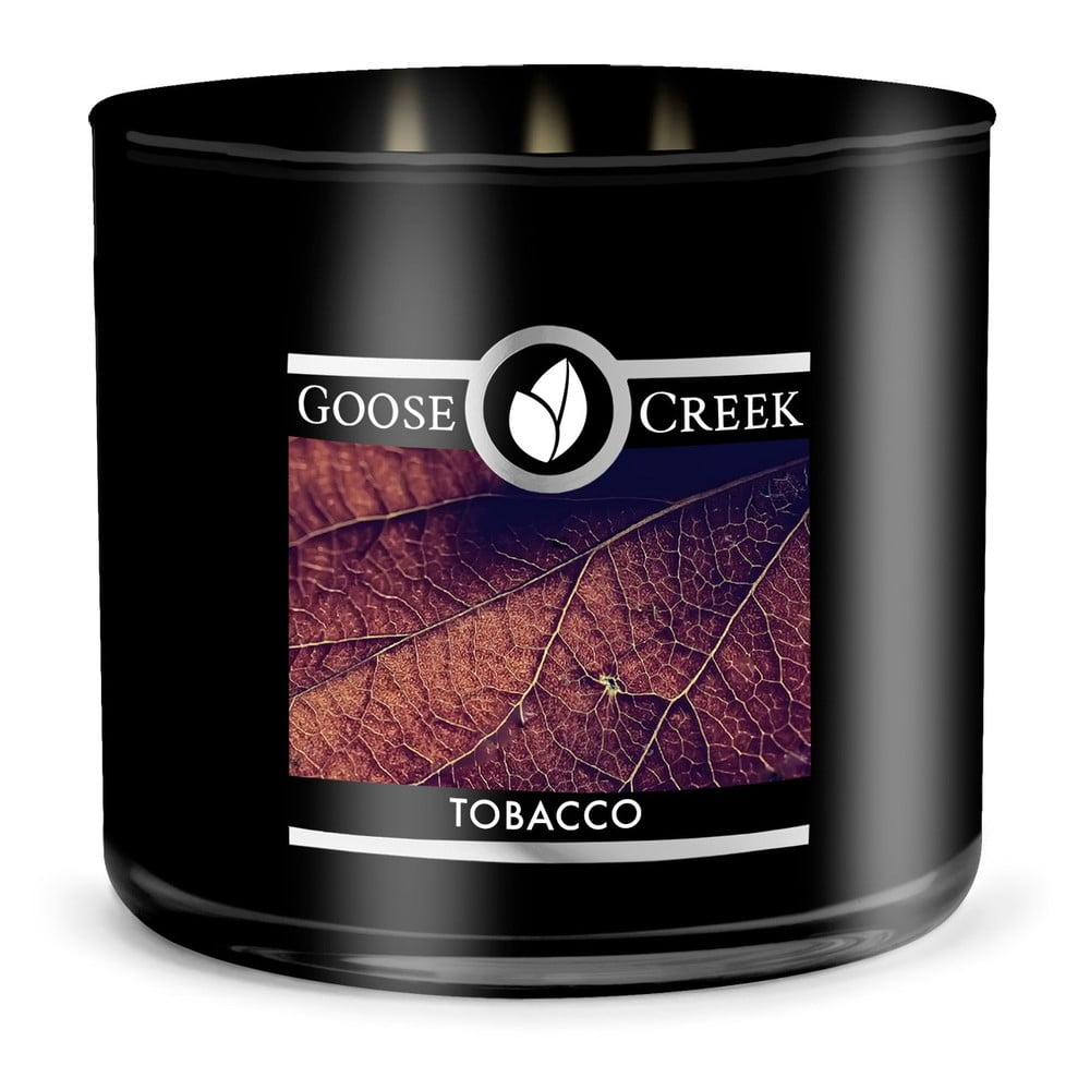 E-shop Pánska vonná sviečka v dóze Goose Creek Tobacco, 35 hodín horenia