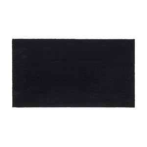 Čierna rohožka Tica Copenhagen Unicolor, 67 x 120 cm