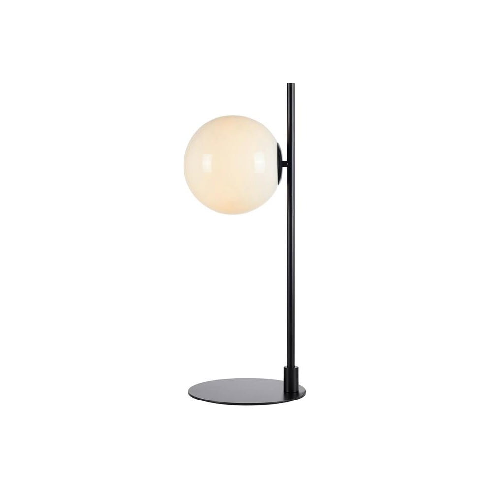 E-shop Biela stolová lampa Markslöjd Dione, výška 62,5 cm