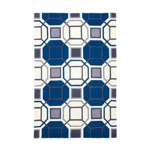 Modrý koberec Think Rugs Hong Kong Hammam, 150 x 230 cm