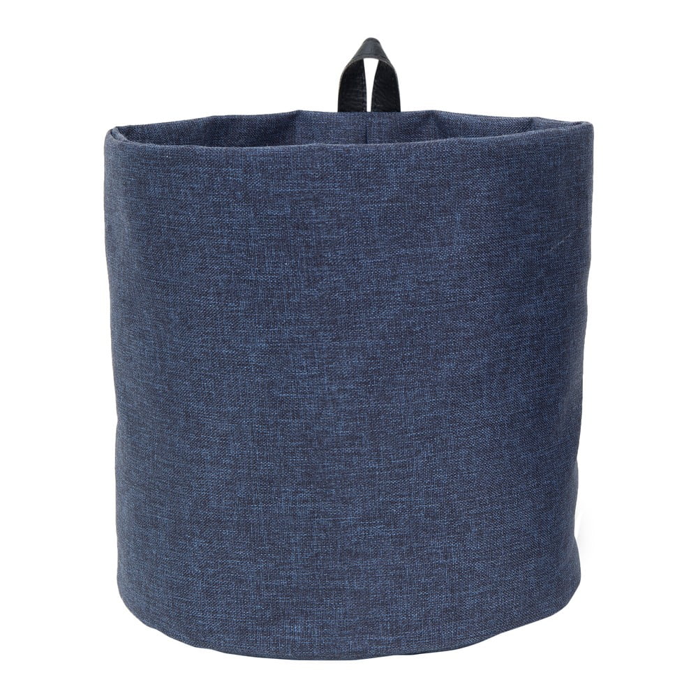 E-shop Modrý textilný organizér Bigso Box of Sweden Hang, ø 22 cm