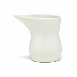 Biela kameninová nádoba na mlieko Kähler Design Ursula, 280 ml