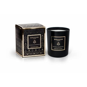 Vonná sviečka v škatuľke s vôňou klinčeka a muškátovej šalvie Bahoma London Perio