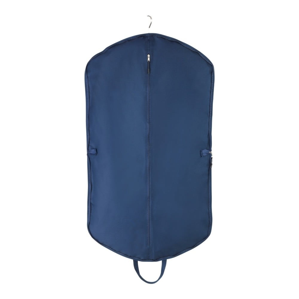 E-shop Modrý obal na oblek s taškou na topánky vreckami Wenko Business
