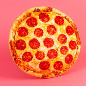 Vankúš Just 4 Kids Fast Food Pizza, ⌀ 37 cm