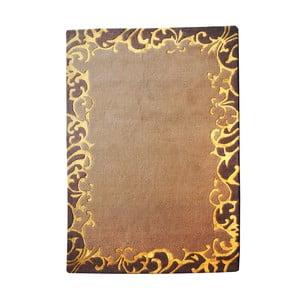 Ručne vyrábaný koberec The Rug Republic Norfolk Brown Gold, 160 × 230 cm