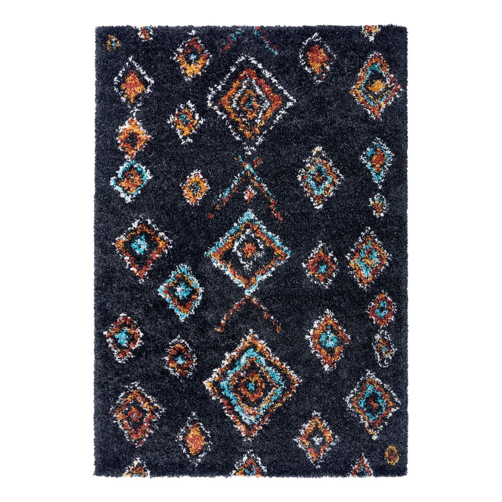 E-shop Čierny koberec Mint Rugs Phoenix, 120 x 170 cm