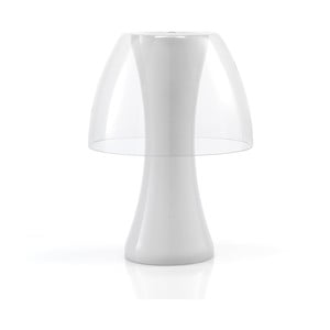 Biela stolová lampa Tomasucci Vico