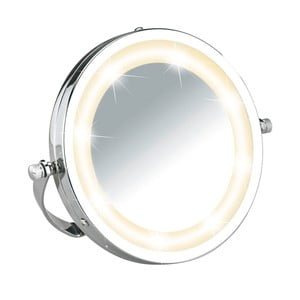 Kozmetické zrkadielko s LED osvetlením Wenko Brolo