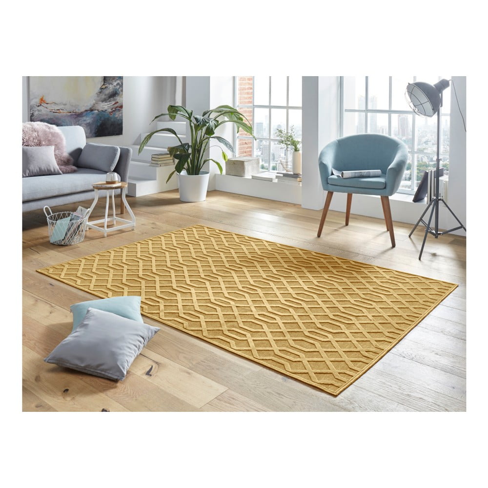 Obrázok Oranžový koberec Mint Rugs Shine Mero, 80 × 125 cm