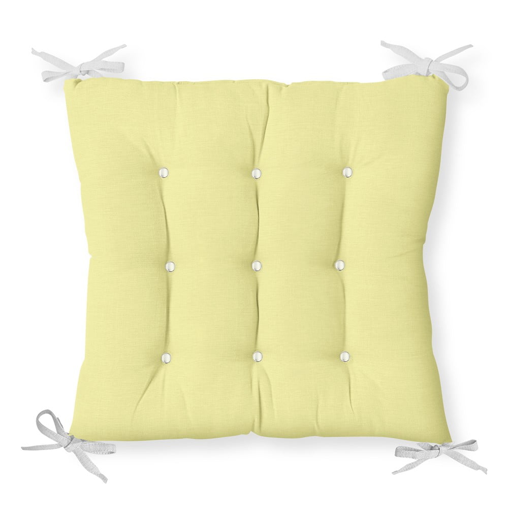 E-shop Sedák s prímesou bavlny Minimalist Cushion Covers Lime, 40 x 40 cm