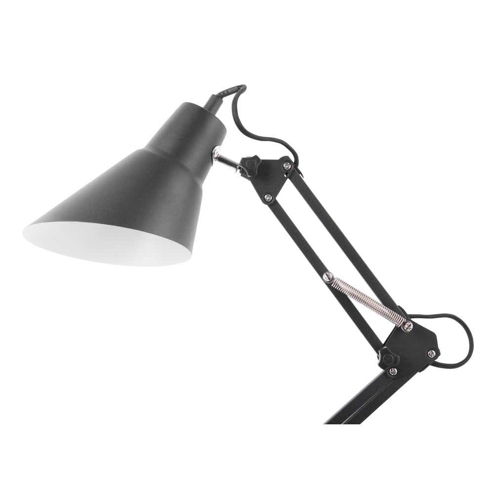 Obrázok Čierna železná stolová lampa Leitmotiv Fit