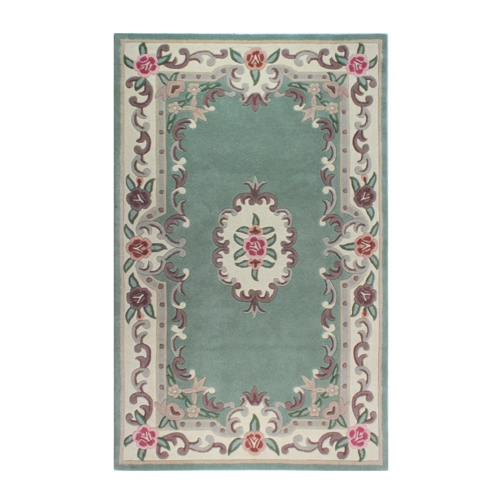 Obrázok Koberec z vlny Flair Rugs Aubusson Green, 75 × 150 cm