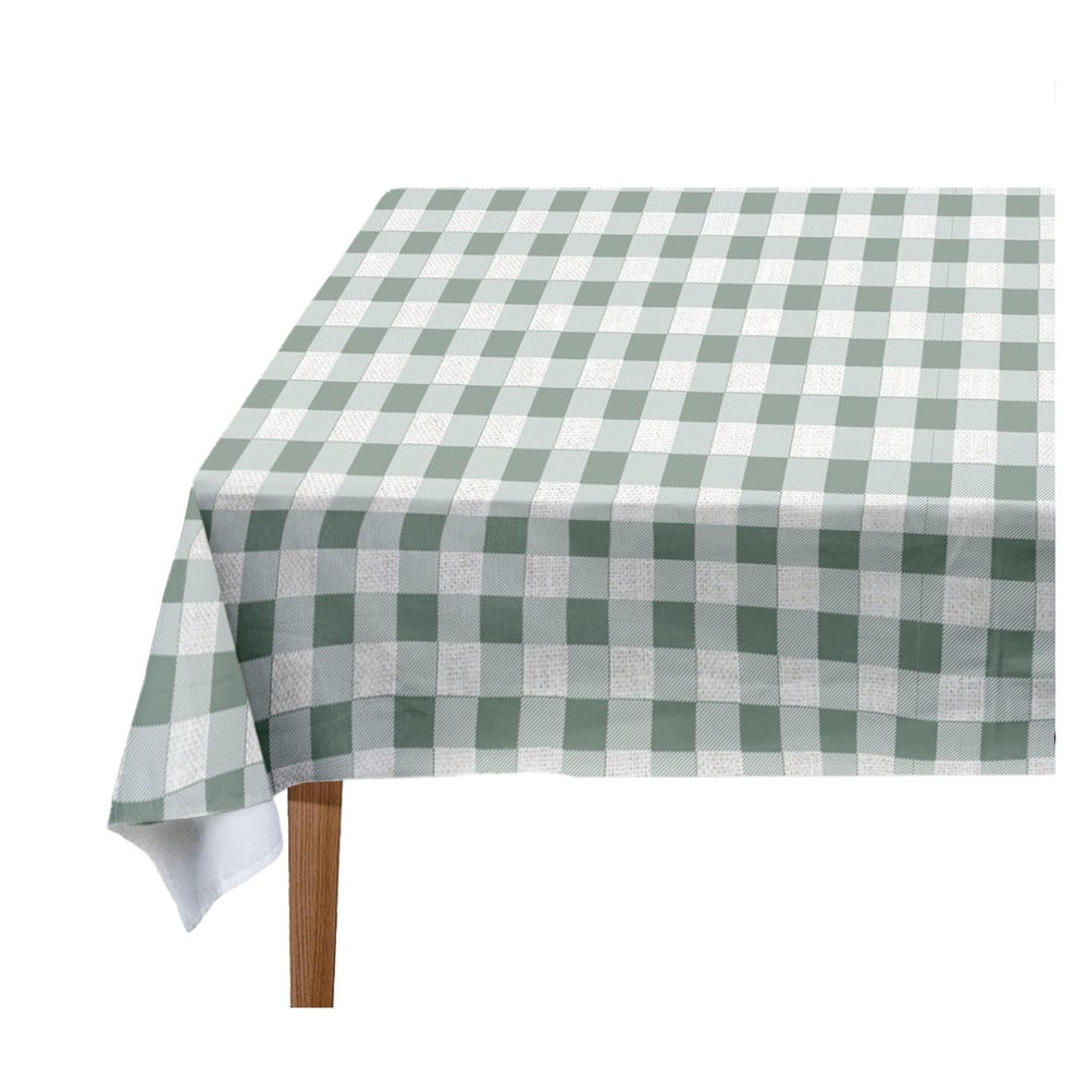 Obrázok Obrus Linen Couture Green Vichy, 140 x 140 cm