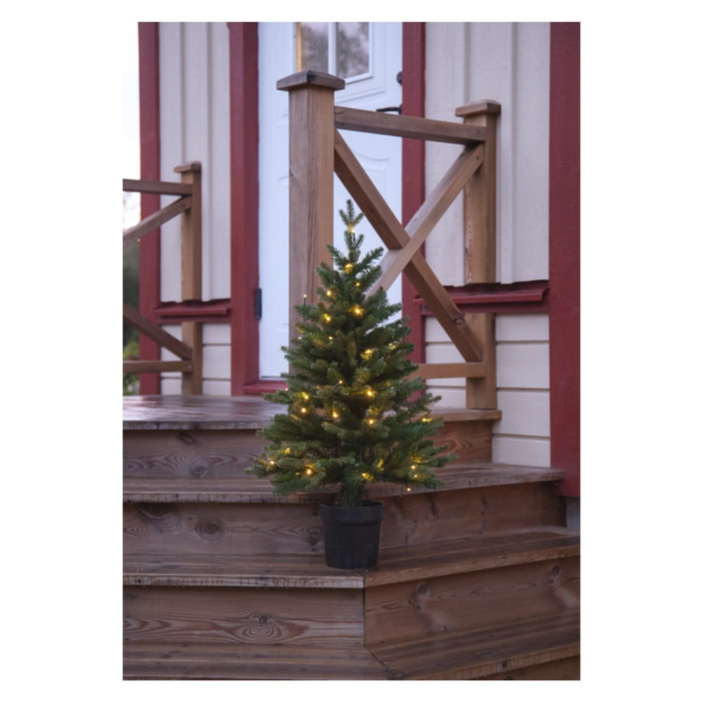 E-shop Umelý vianočný stromček s LED osvetlením Star Trading Byske, výška 90 cm
