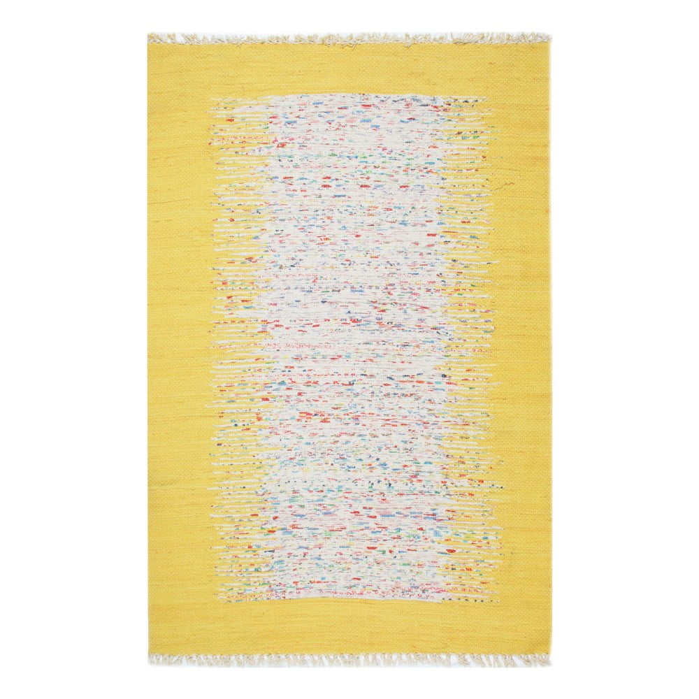 Obrázok Žltý koberec Eco Rugs Yolk, 120 × 180 cm