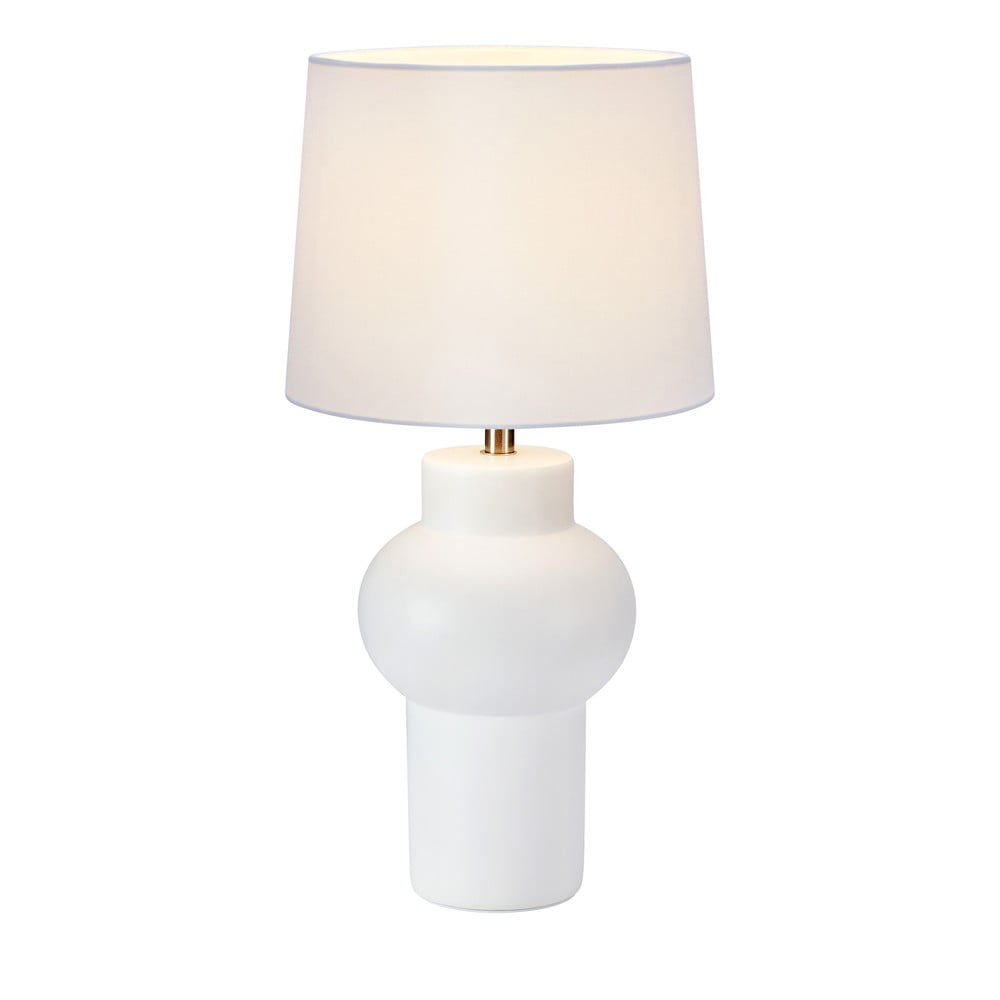 E-shop Biela stolová lampa Shape - Markslöjd