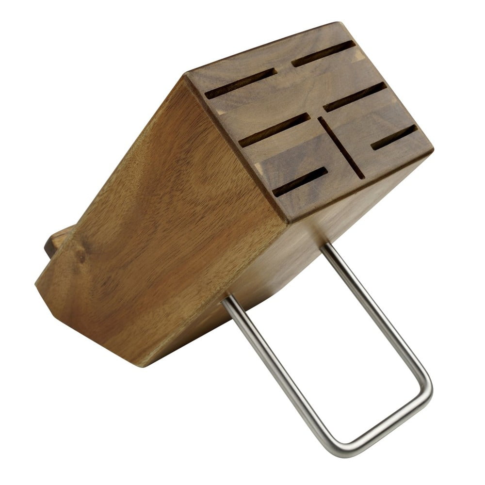 E-shop Blok na nože so stojanom z akáciového dreva Nirosta Aid