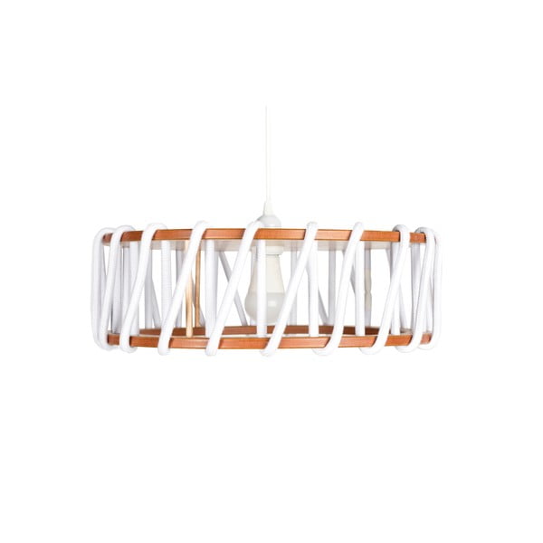 Biele stropné svietidlo EMKO Macaron, 45 cm