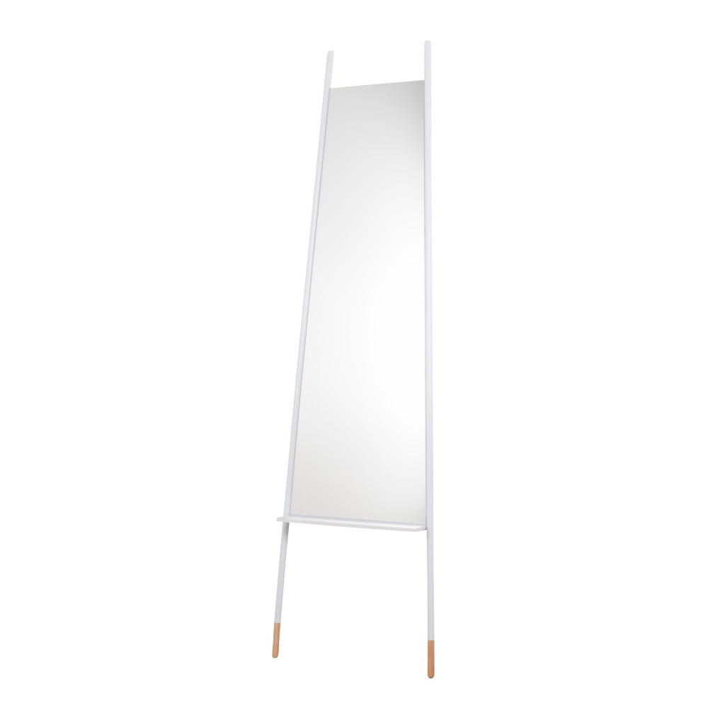 E-shop Biele zrkadlo Zuiver Leaning