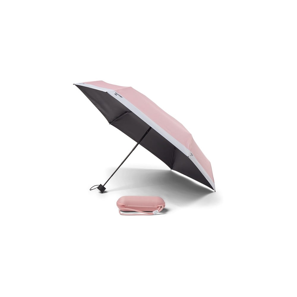 E-shop Ružový skladací dáždnik Pantone