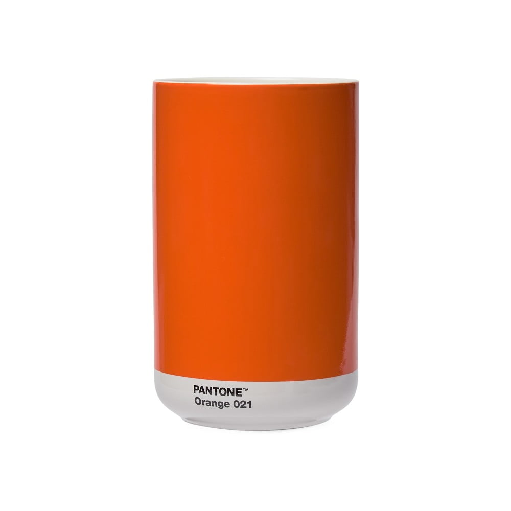 E-shop Oranžová keramická váza - Pantone