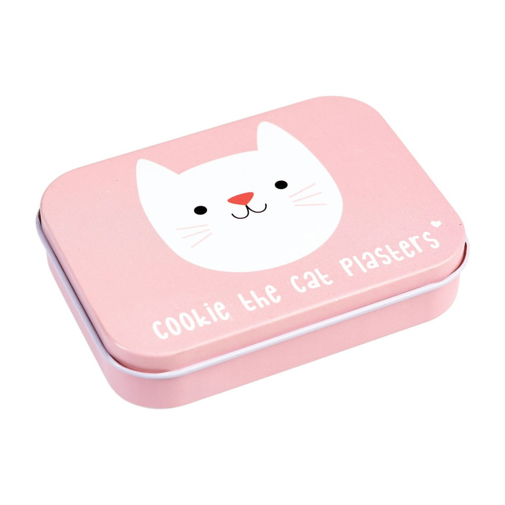 E-shop Ružový box na náplaste Rex London Cookie the Cat