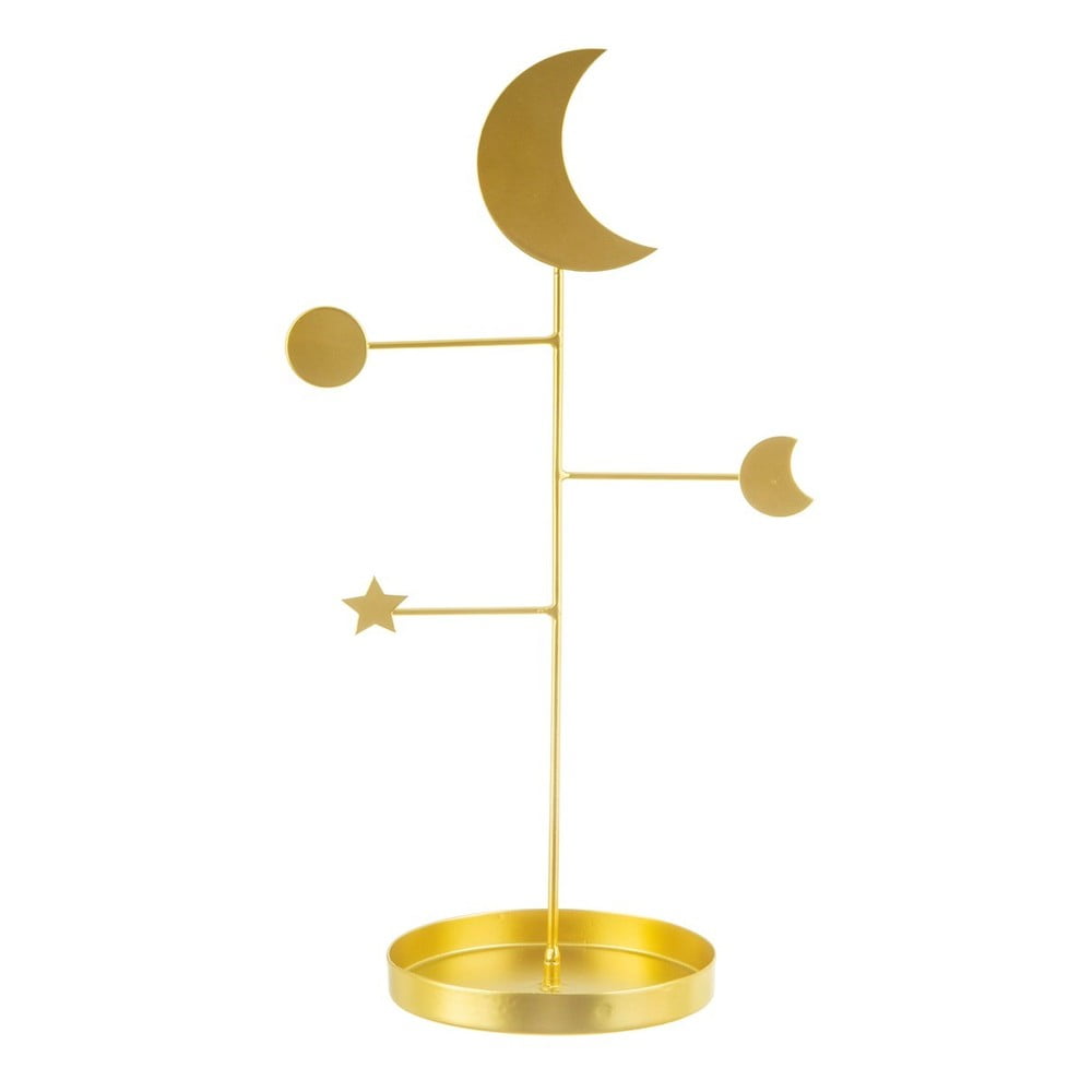 E-shop Kovový stojan na šperky v zlatej farbe Sass & Belle Celestial