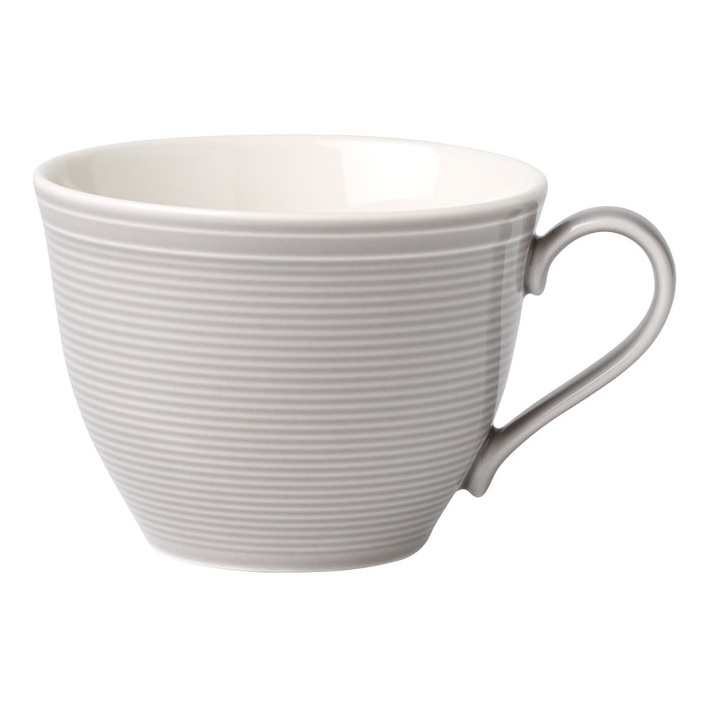 E-shop Bielo-sivá porcelánová šálka na kávu Like by Villeroy & Boch, 0,25 l