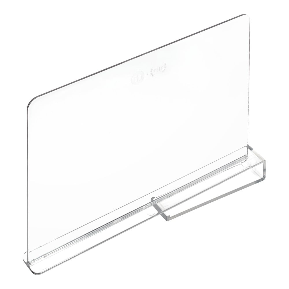 Obrázok Transparentný rozdeľovač políc iDesign The Home Edit, 4,5 x 25,9 x 30,9 cm