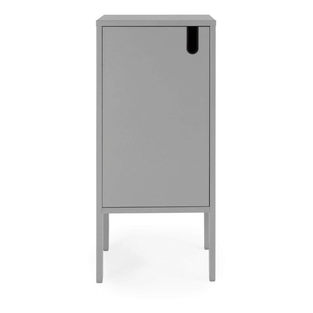 E-shop Sivá skrinka Tenzo Uno, šírka 40 cm