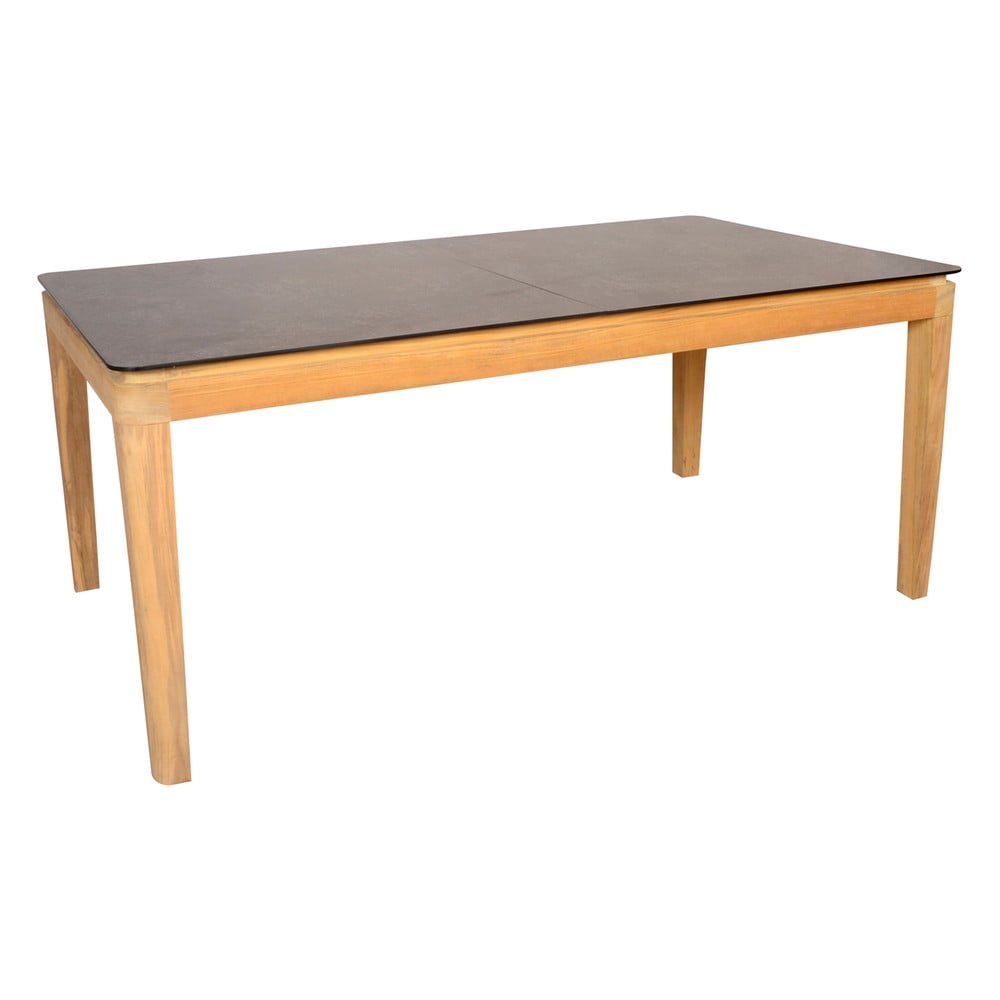 E-shop Záhradný stôl z teakového dreva s HPL doskou Ezeis Navy