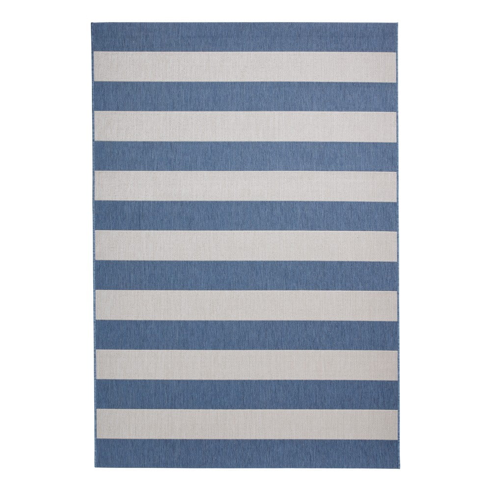 E-shop Modrý/béžový vonkajší koberec 230x160 cm Santa Monica - Think Rugs