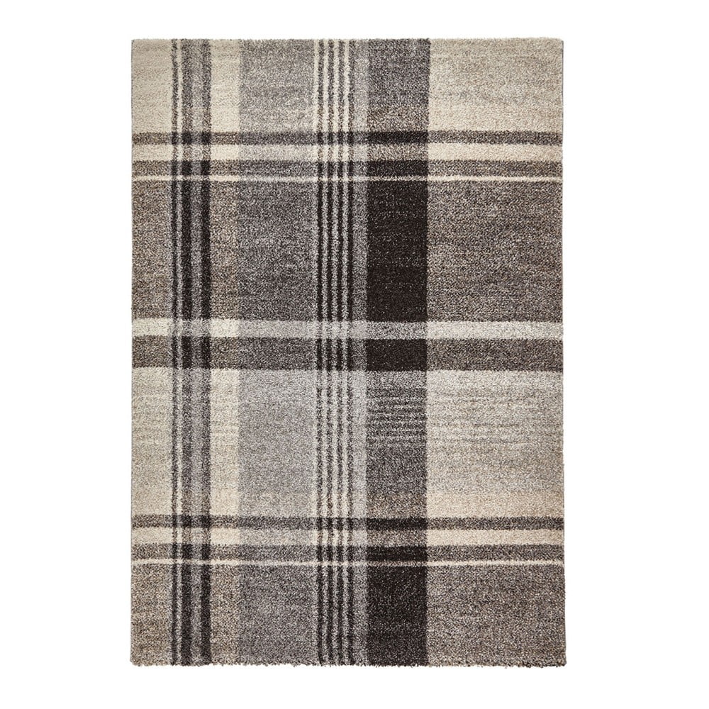E-shop Béžovo-čierny koberec Think Rugs Elegant, 120 × 170 cm