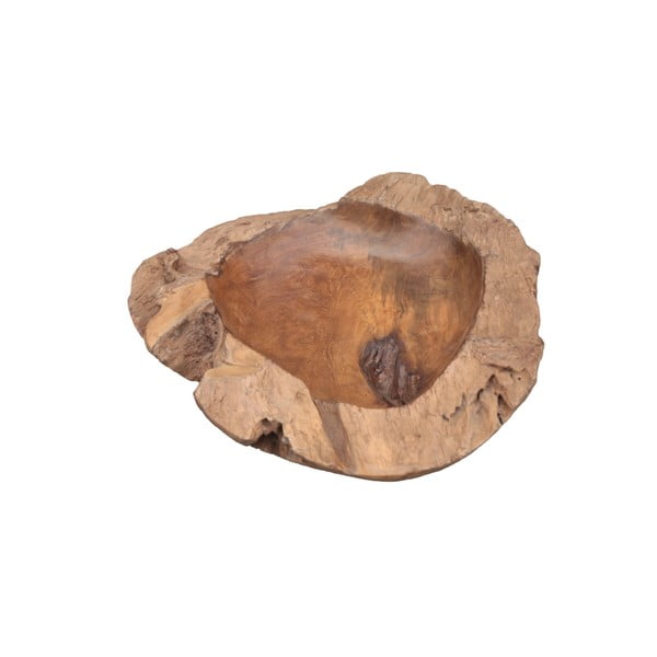 Misa na ovocie z teakového dreva HSM Collection Mara, ⌀ 40 cm