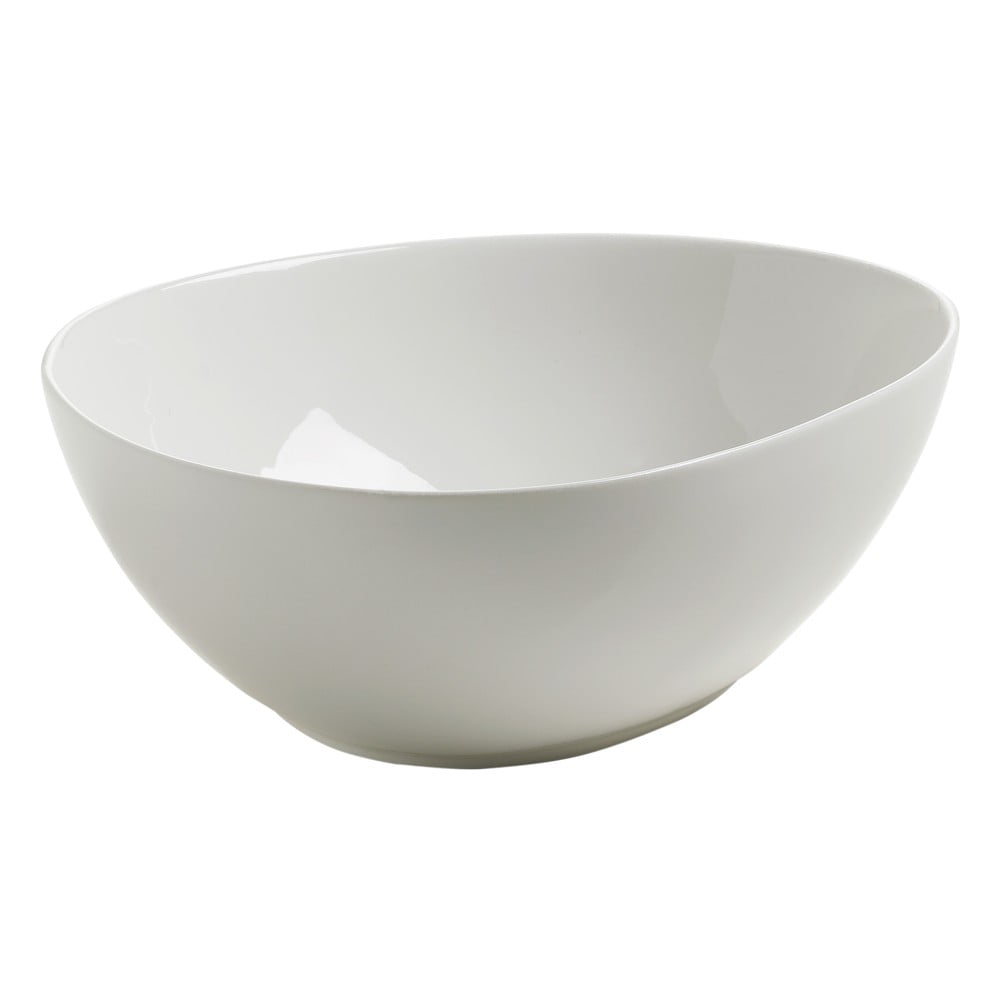 E-shop Biela porcelánová miska Maxwell & Williams Oslo, 20,5 x 16,5 cm