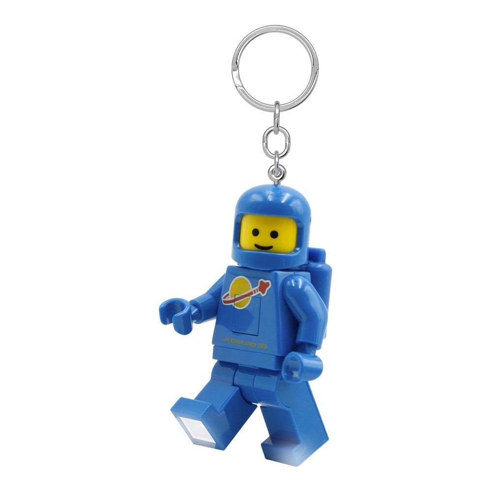 Modrá kľúčenka so svietidlom Spaceman – LEGO®
