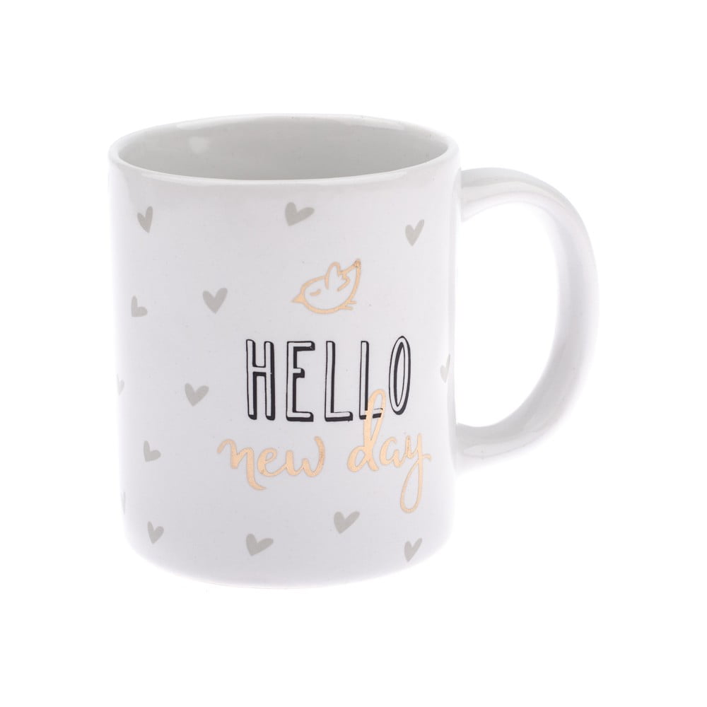 Obrázok Porcelánový hrnček Dakls Hello New Day, 320 ml