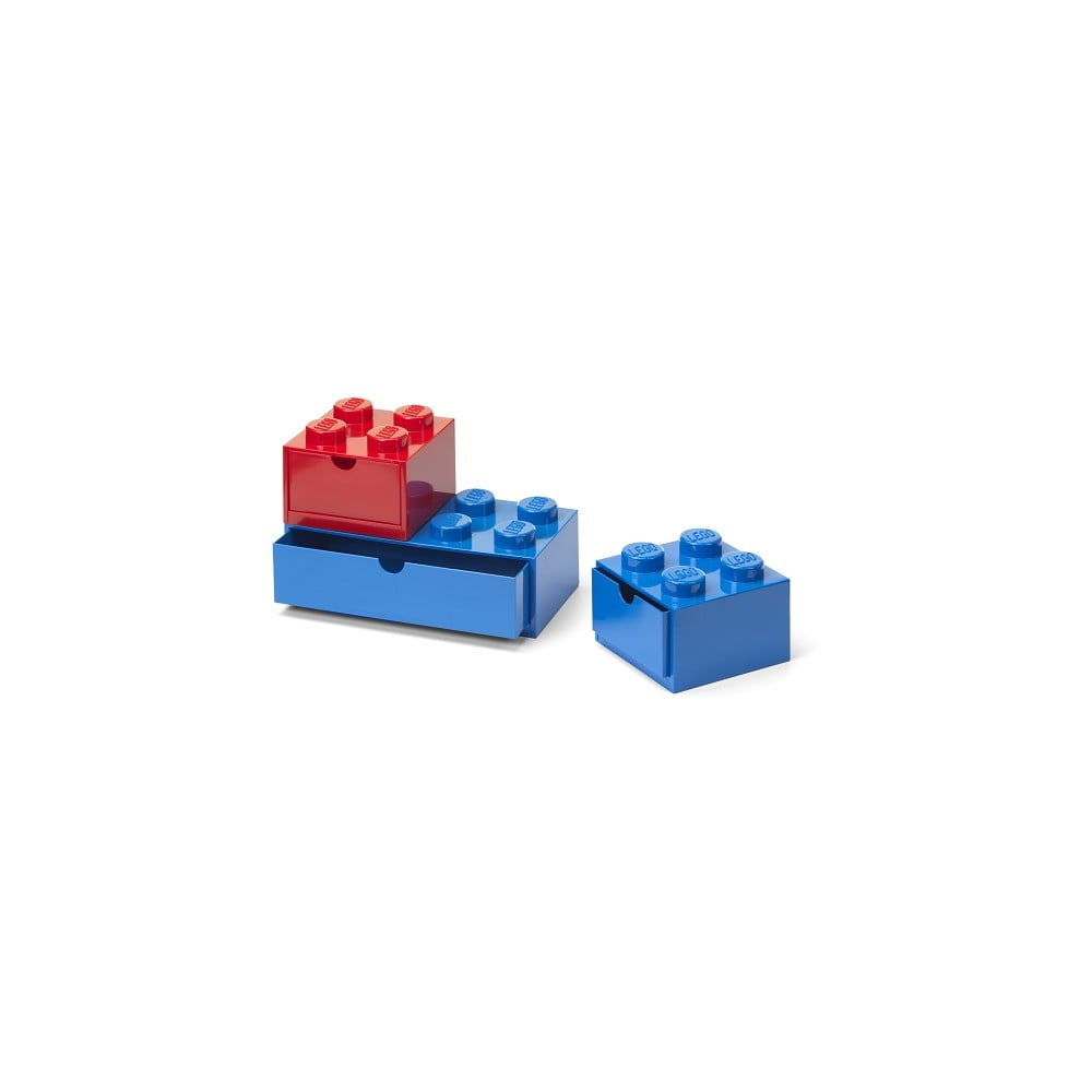 E-shop Plastové detské úložné boxy v súprave 3 ks Multi-Pack - LEGO®