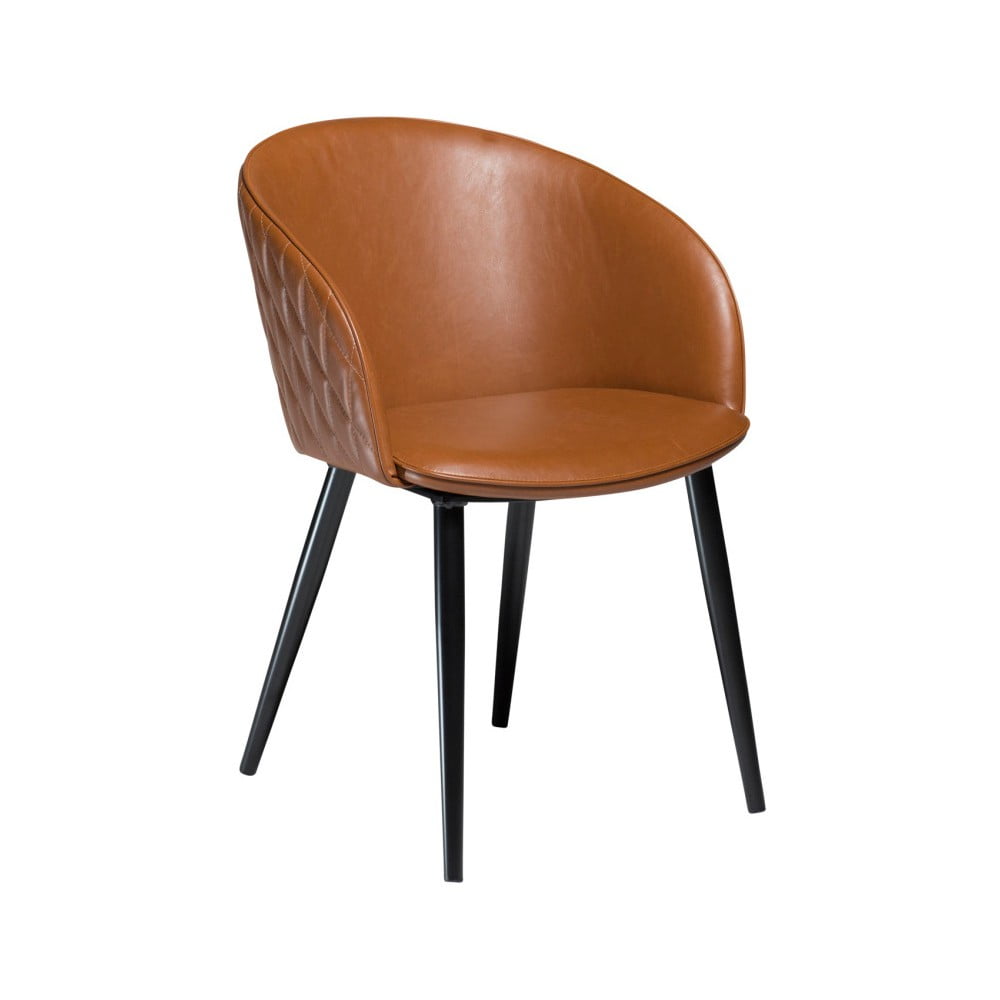 E-shop Hnedá koženková stolička DAN-FORM Denmark Dual