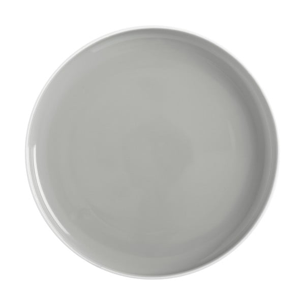 Svetlosivý porcelánový tanier Maxwell & Williams Tint, ø 20 cm