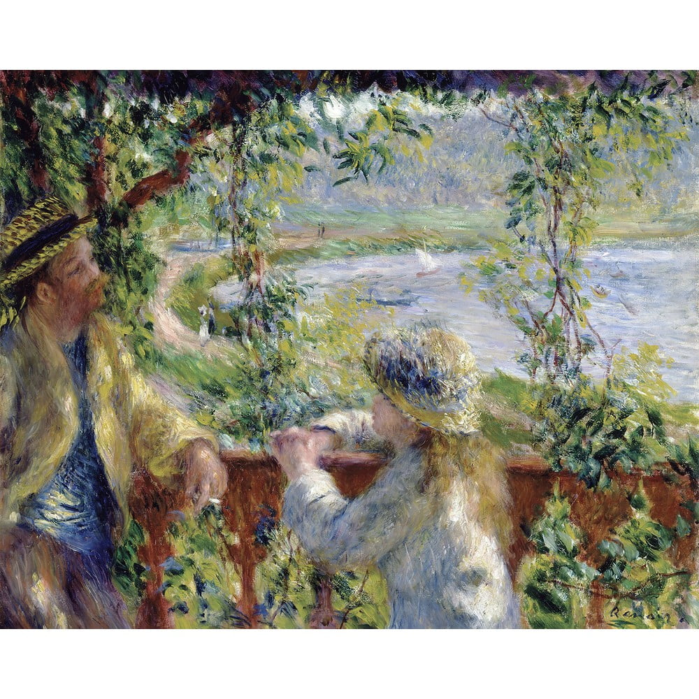 E-shop Reprodukcia obrazu Auguste Renoir - By the Water, 50 x 45 cm