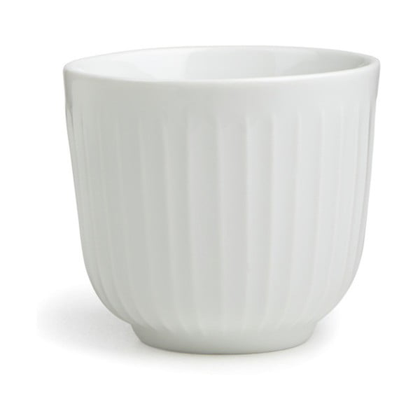 Biely porcelánový hrnček Kähler Design Hammershoi, 200 ml