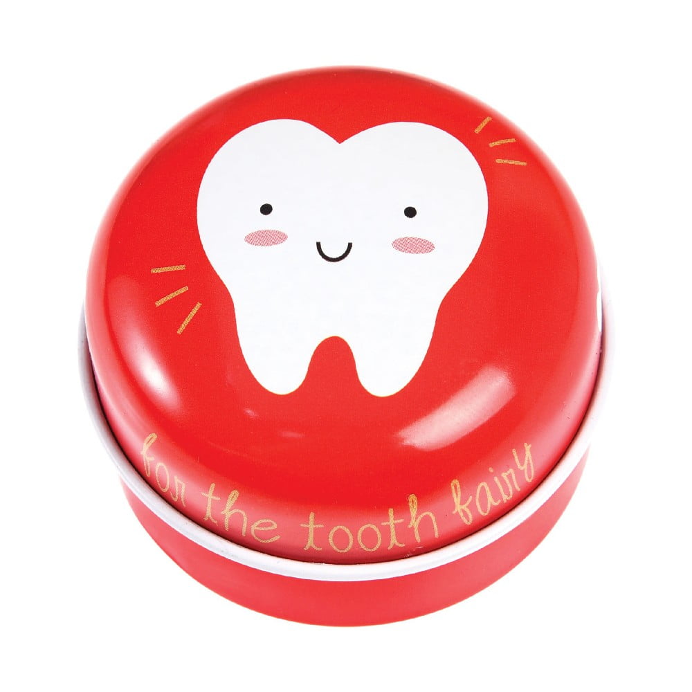 E-shop Červená plechová škatuľka Rex London Tooth Fairy