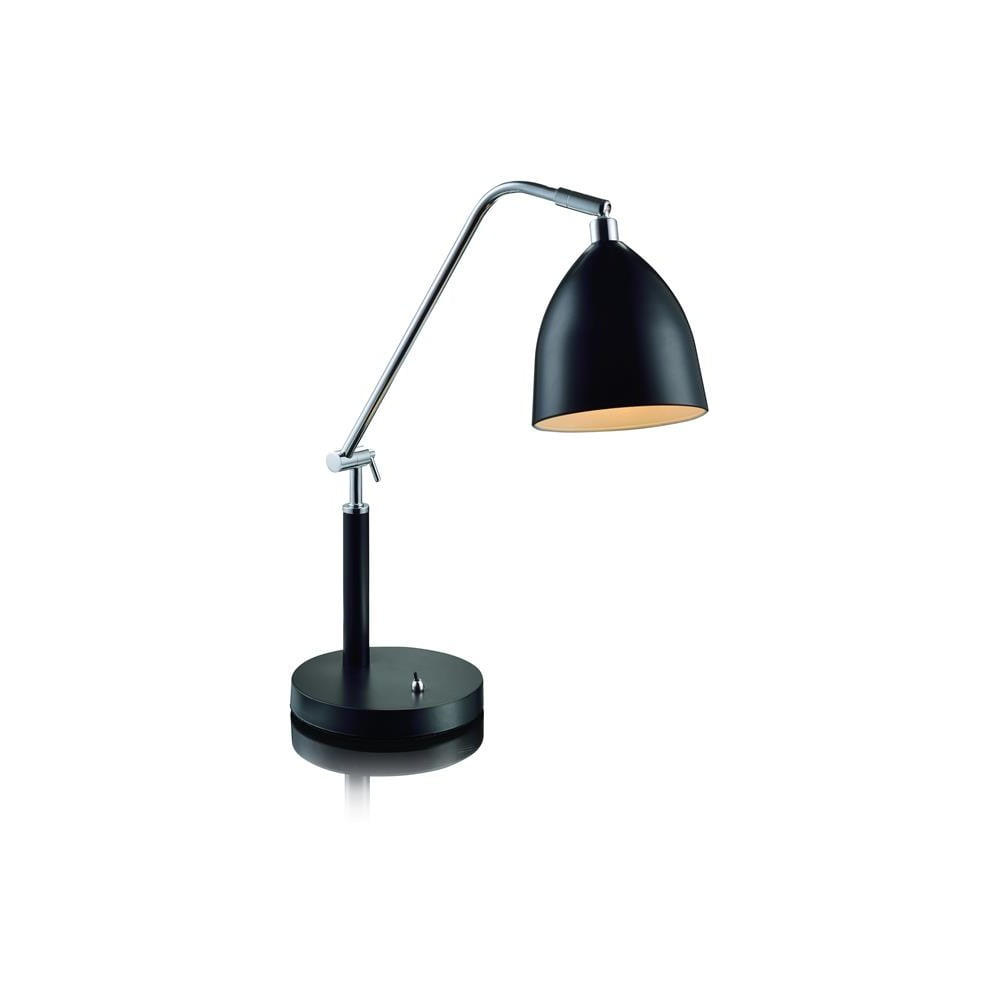 E-shop Čierna stolová lampa Markslöjd Fredrikshamn