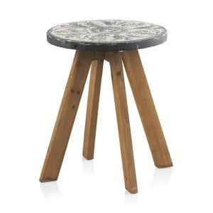 Príručný stolík Geese Concrete, ⌀ 40 cm