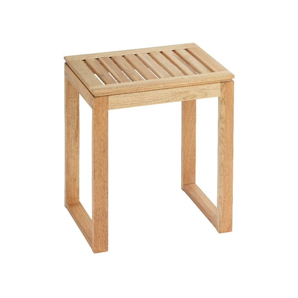 E-shop Kúpeľňová stolička z orechového dreva Wenko Norway