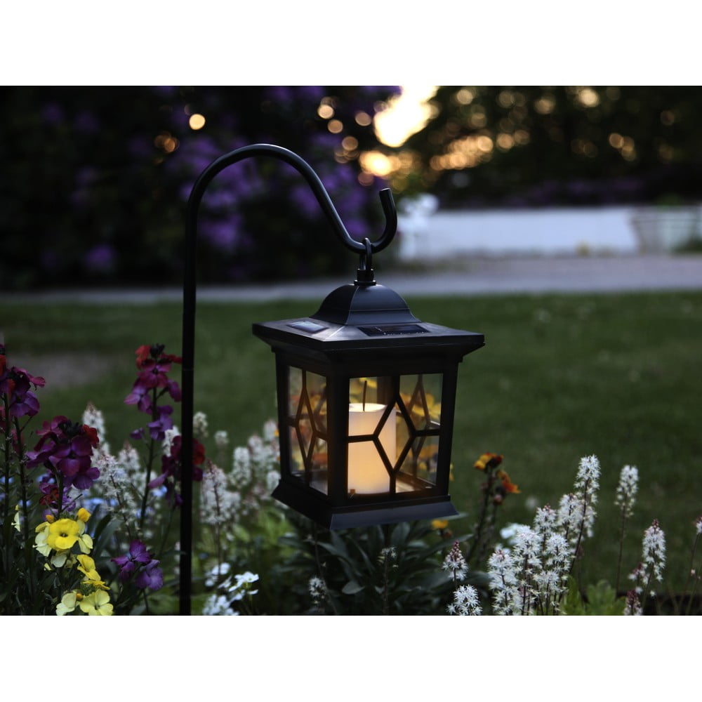 E-shop LED solárny záhradný lampáš Star Trading Light, výška 14,5 cm